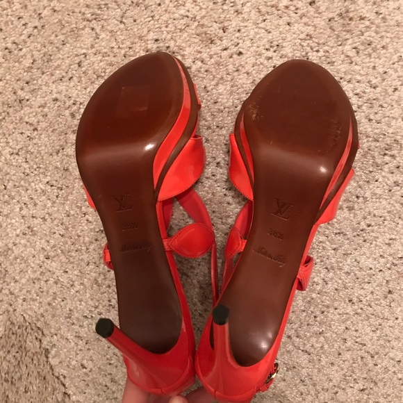 LOUIS VUITTON Springtime Coral sandals NEW 38,5 - Picture 6 of 6
